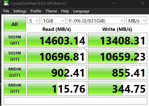 SK Hynix Platinum P51 2TB PCIe Gen5 NVMe M.2 2280 Internal SSD I Up to 14,700 MB/s Read, 13,400 MB/s Write I Powered by 238-Layer NAND Flash customer photo 2