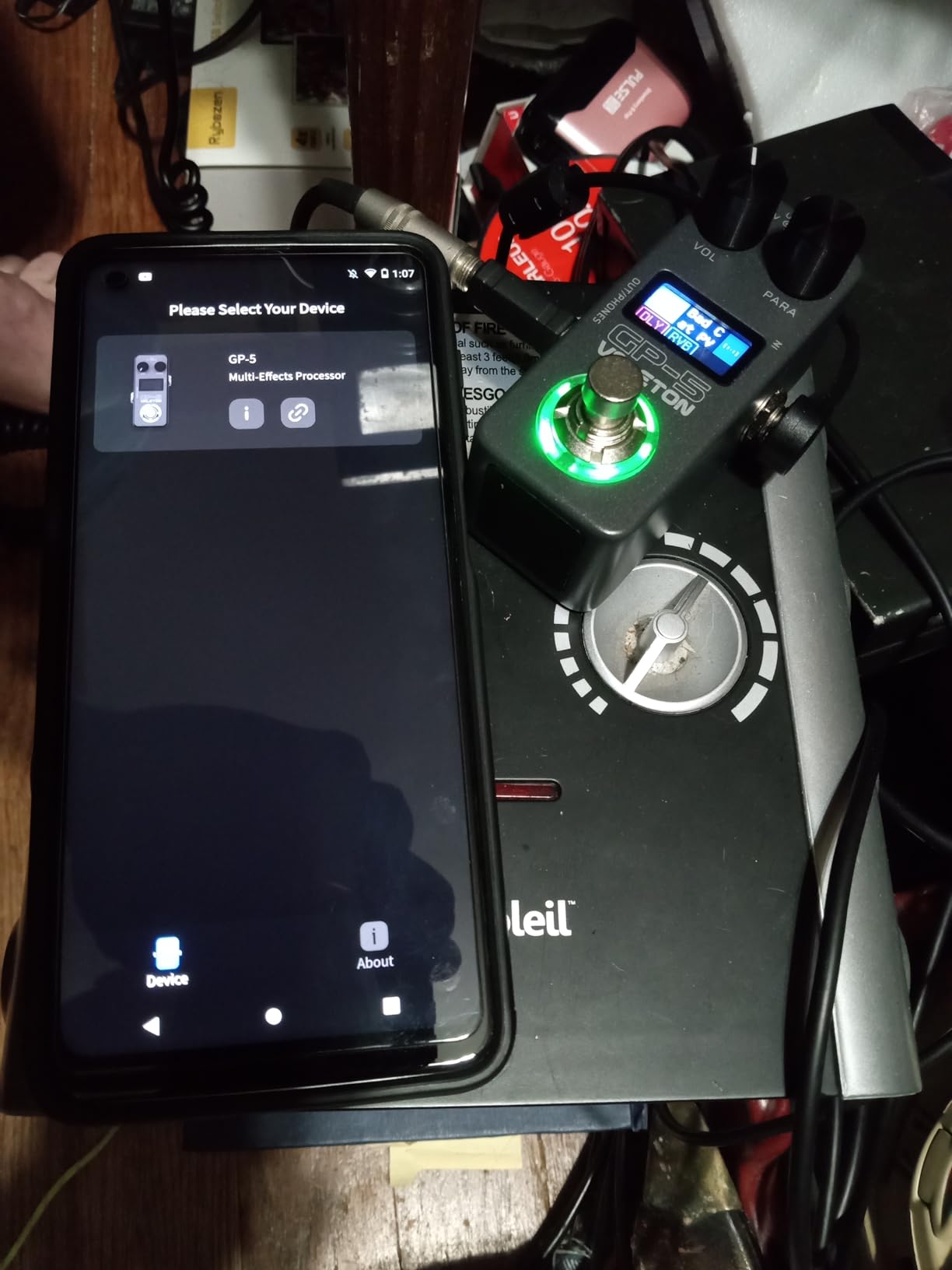 Valeton GP-5 Super Compact Multi-Effects Processor & NAM/IR Loader Pedal(Incl 1PCS Additional TRS Cable By VOLKTONE) customer photo 2