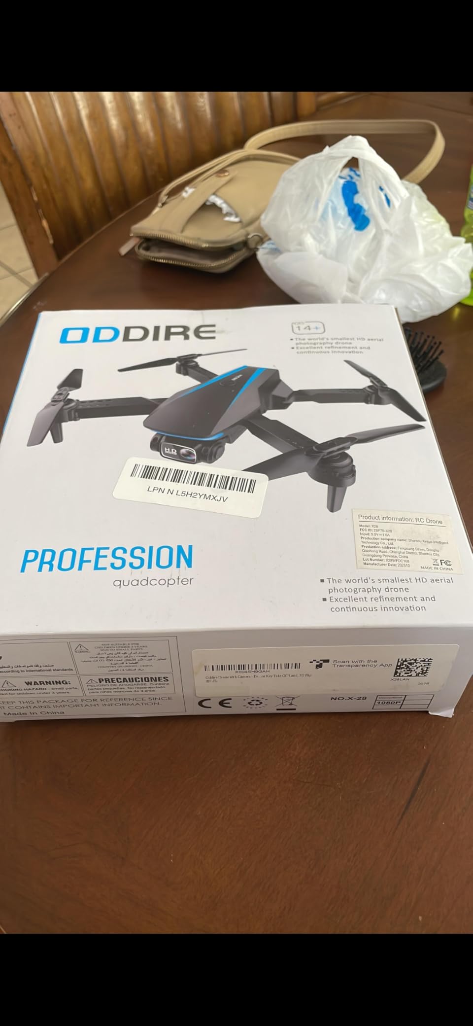 Drone with Camera - Drones for Adults, with 2 Batteries, Carrying Case, Propellers, 1080P HD Foldable Drone with Stable Hover, Trajectory Flight, Gravity Control, One Key Take Off/Land, 3D Flip customer photo 2