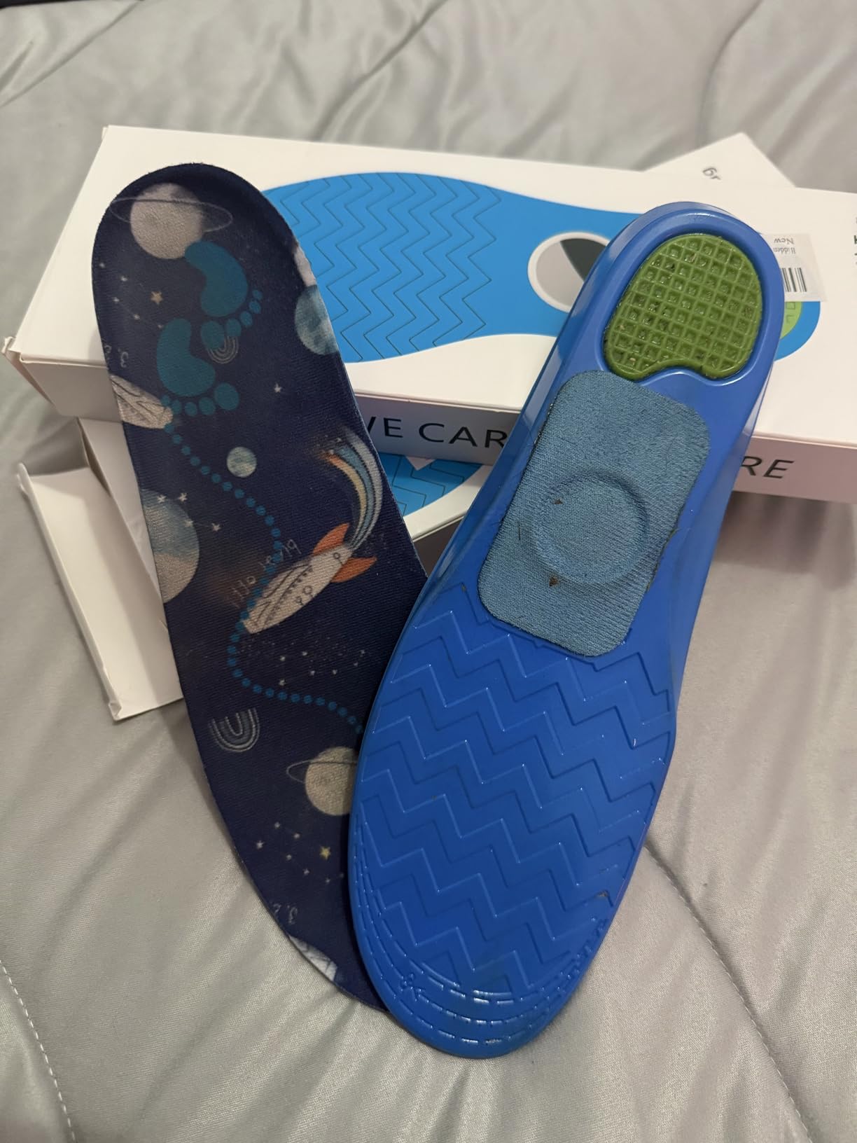 Hidden Holder Insole Compatible with AirTag, Tracking Device Insert Case for Kids Adults and Elderly, Secure Fit for Sneakers & Daily Shoes, Anti-Lost Tracker Soft Inserts for Shoes customer photo 1
