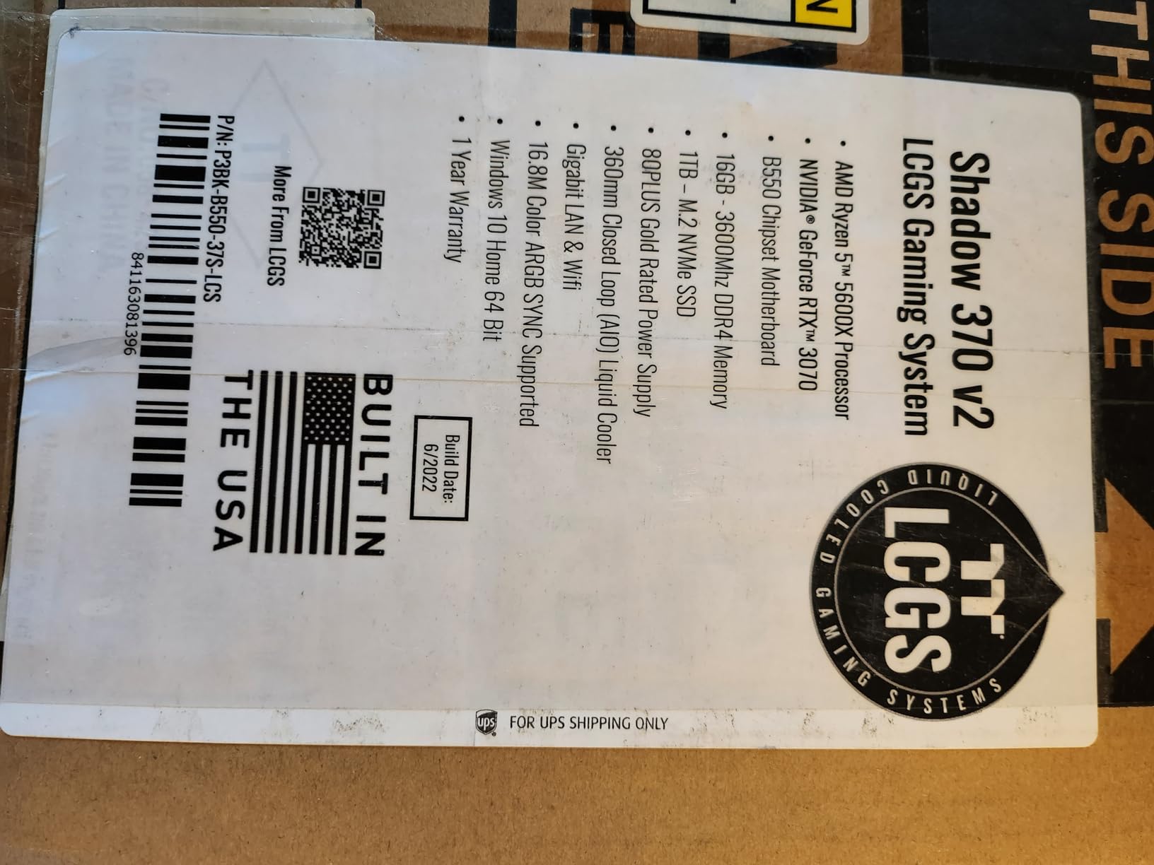 Thermaltake LCGS View 9890S-380XL Gaming Desktop (AMD Ryzen 7 9800X3D, 32GB 6000MT/s DDR5 RGB Memory, NVIDIA GeForce RTX 5090, 2TB NVMe M.2, WiFi, Windows 11) VXLS-X870-590-LCS customer photo 2