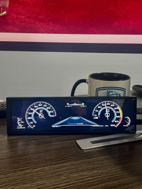 8.8 Inch FHD Computer Secondary Screen IPS 1920x480 LCD Display CPU Temperature Monitor with Casing for Computer Case Temperature Windows Aida64 CPU GPU Monitor customer photo 1