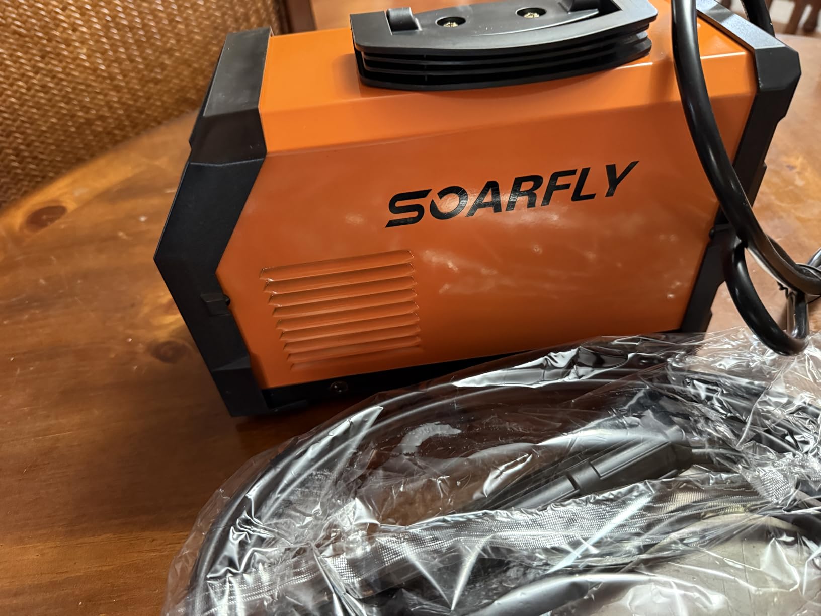 SOARFLY Stick Welder, 250Amp ARC Welding Machine with Large LED Display, Dual Voltage 110V/220V IGBT Inverter Portable Welder w/10 Rods, Ground Clamp, Electrode Clamp, Hot Start, Arc Force, Anti-Stick customer photo 2