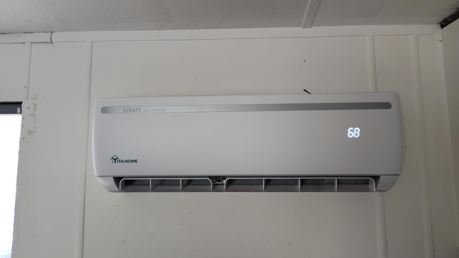 YITAHOME 9000 BTU Mini Split Air Conditioner Heat Pump System, 19 SEER2 115V Ductless Inverter System with Wi-Fi & Alexa Compatibility, Cover Up to 750 Sq. Ft, Complete Installation Kit Included customer photo 1