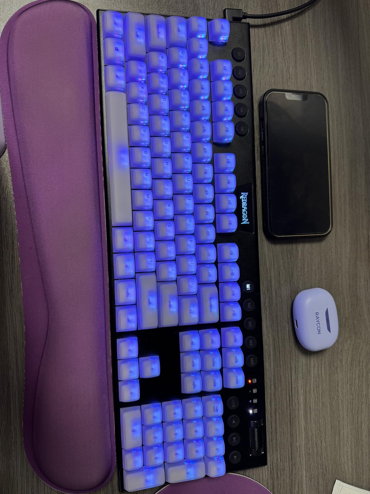 EPOMAKER AegisSil Keycap Set, Silicone Material, Cherry Profile, 113 Keys, 65%/75%/96%/Full Size, Custom Keyboard Keycaps Set for Cherry MX, Kailh, Outemu, Gateron Mechanical Gaming Keyboard (Pink) customer photo 1