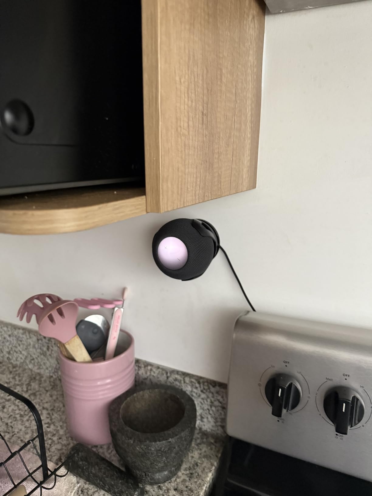 Apple HomePod mini - Smart Speaker with Thread Border Router, Siri Voice Control, Matter Compatible customer photo 1