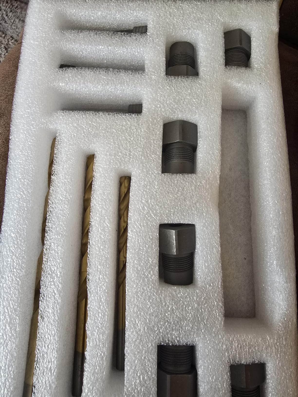 Dowel Jig Kit with Quick Positive Stop and Clamp, Adjustable Doweling Jig for Drill 1/4, 3/8 and 1/2 Inch Accurate Straight Dowel Holes, Fit Any Thickness Wood Joints, for Cabinet, Furniture customer photo 1