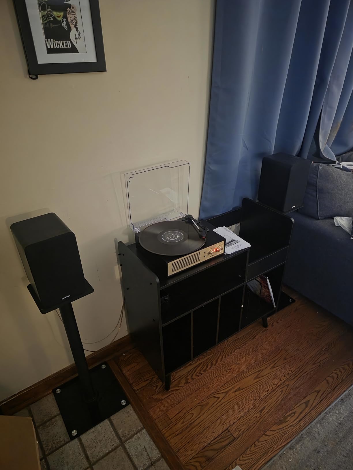 Saiyin Passive Bookshelf Speakers 40W x 2 Power, 5