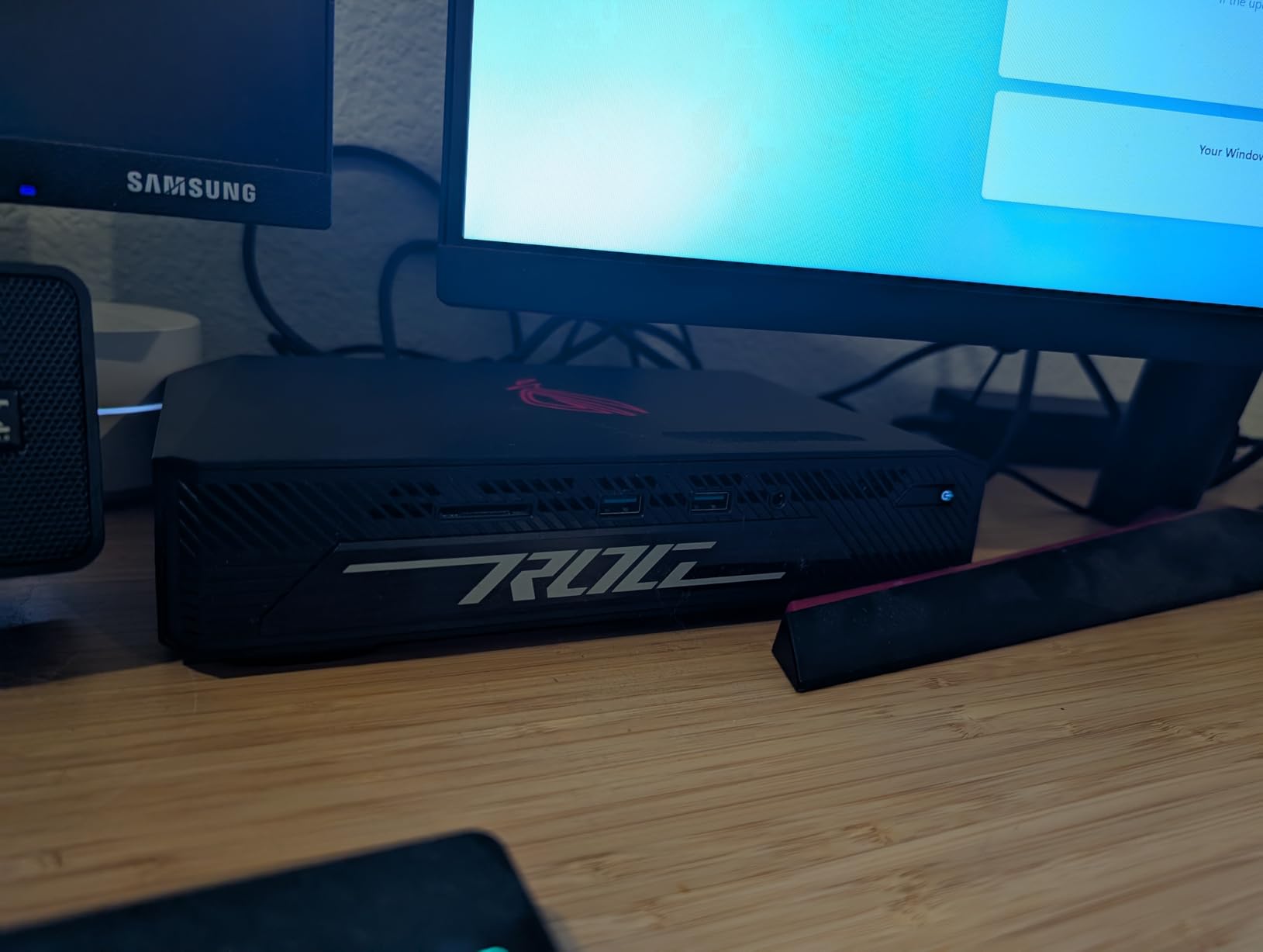 ROG NUC (2025) Gaming Mini PC with Intel Core Ultra 7 (Series 2) ARL-HX CPU, NVIDIA GeForce RTX 5060 MobileGPU, 32GB DDR5 RAM, 1TB NVMe SSD, Thunderbolt 4, Triple-Fan Cooling, and ARGB Lighting customer photo 2