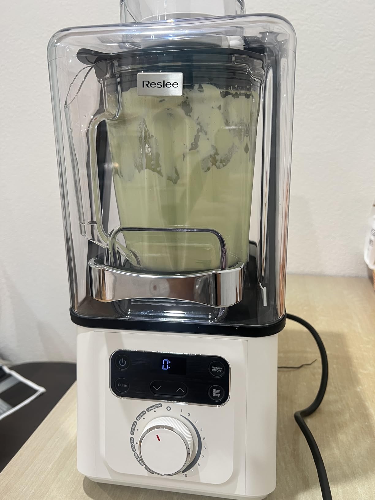 Professional Commercial Vacuum Blender with Quiet Shield, 2026 Upgraded 40000 RPM, 56oz Eastman Tritan Cup for Smoothie, Nut Milk, Hot Soup, Baby Food, Self-Clean, 5-Year Full Warranty customer photo 2