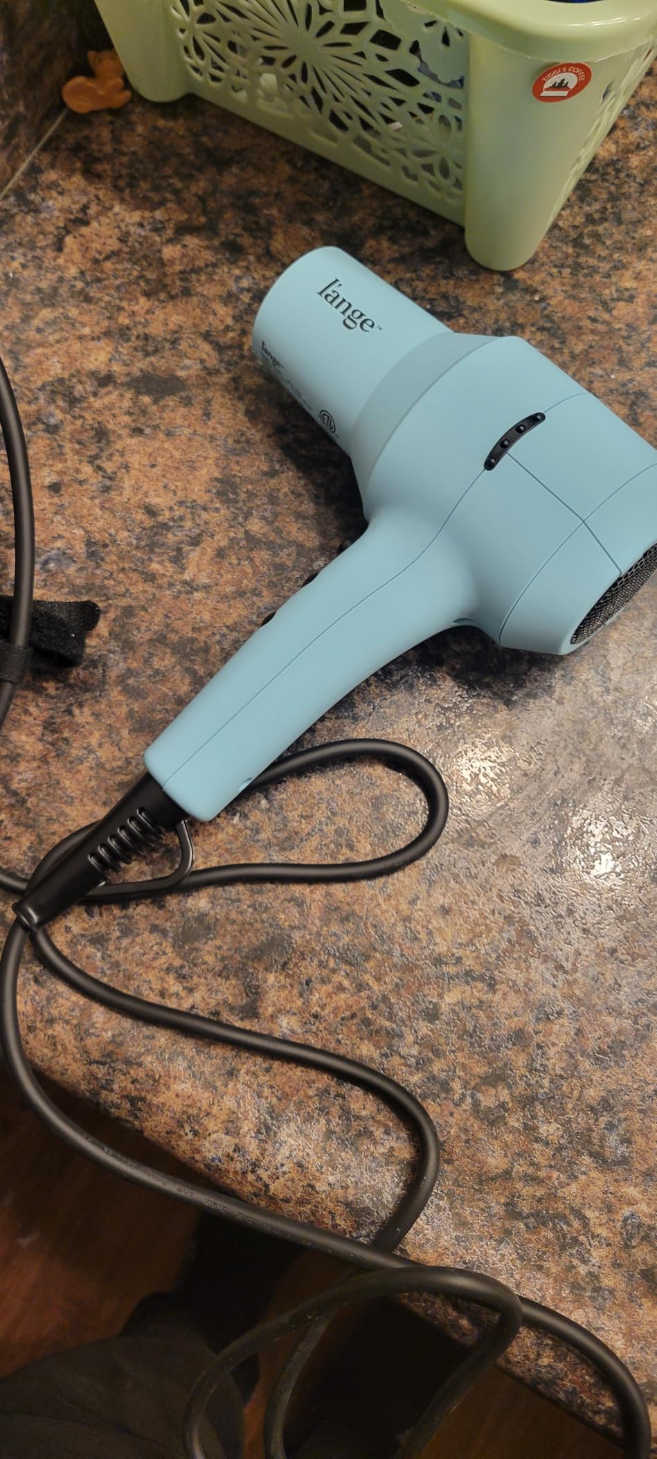 L'ANGE HAIR PowerStyle Turbo Ionic Hair Dryer | 1875 Watt Professional Blow Dryer with Diffuser & Concentrator | Multiple Heat & Speed Settings for Fast Drying | Salon-Grade Styling Tools, Blush customer photo 1