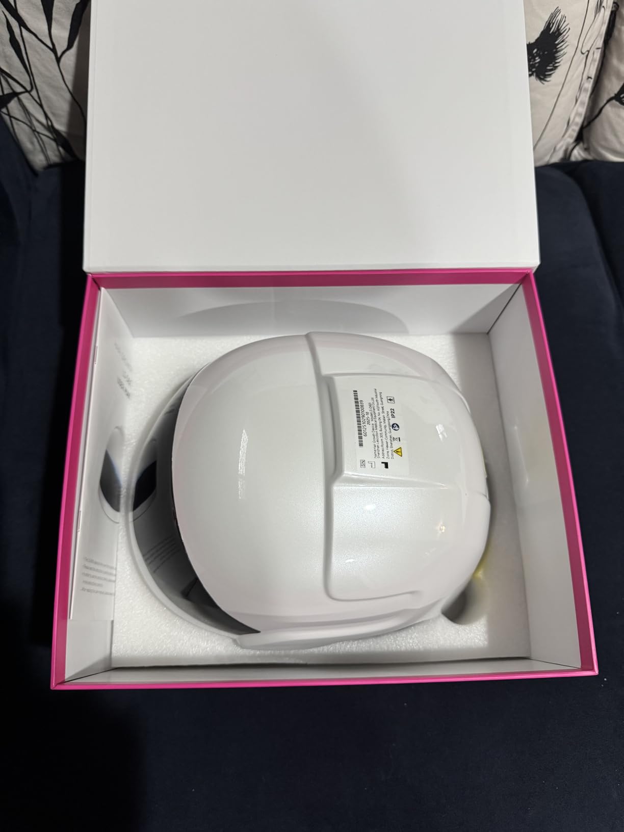 Red Light Therapy for Hair Growth Laser Cap - FDA Cleared Laser Therapy Device - Promotes Hair Regrowth Alopecia Treatment for Men & Women customer photo 2