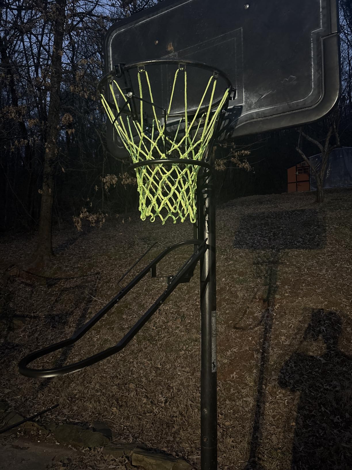 GADFISH Basketball Rebounder, 180 Degree Rotatable Basketball Return Attachment with 3 Stable Large Hooks customer photo 1