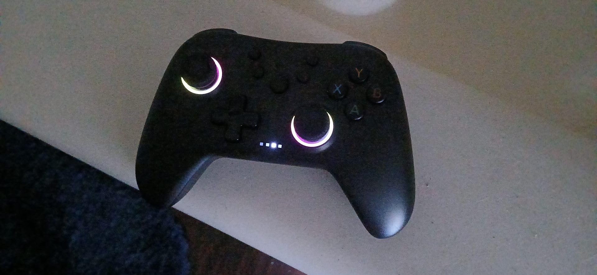 AceGamer Pluto 2.4G Wireless Bluetooth Controller for PC/Switch/Switch 2/iOS/Android/Steam Deck,TMR Joysticks,Hall Effect Triggers,4-Motors Vibration,1000Hz Polling Rate,Force-balanced Lever Bumpers,Programmable Back Buttons customer photo 1
