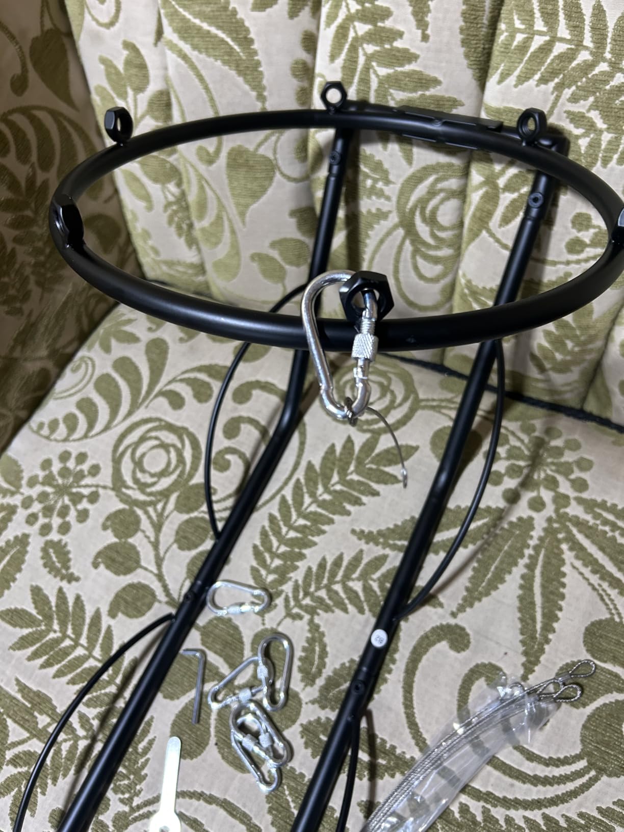 Basketball Return Attachment, Sturdy Metal Basket Ball Return Training Aid customer photo 1