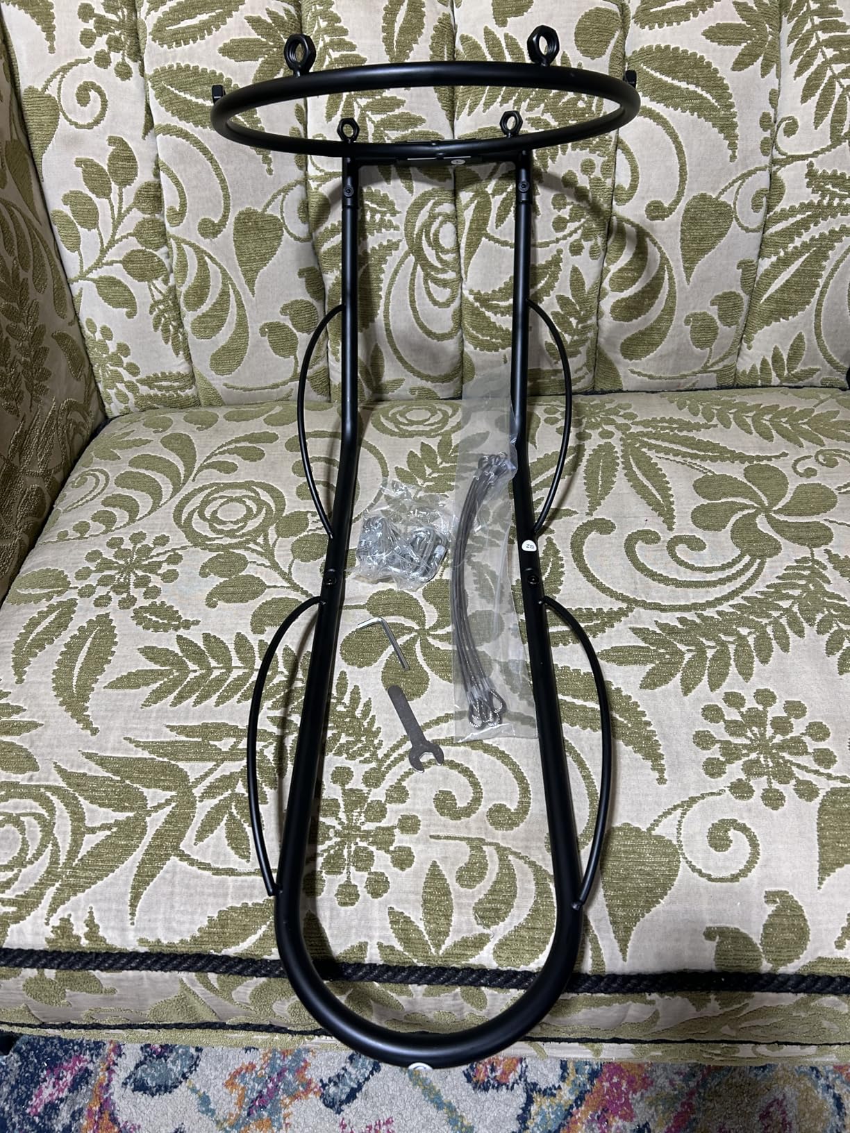 Basketball Return Attachment, Sturdy Metal Basket Ball Return Training Aid customer photo 2