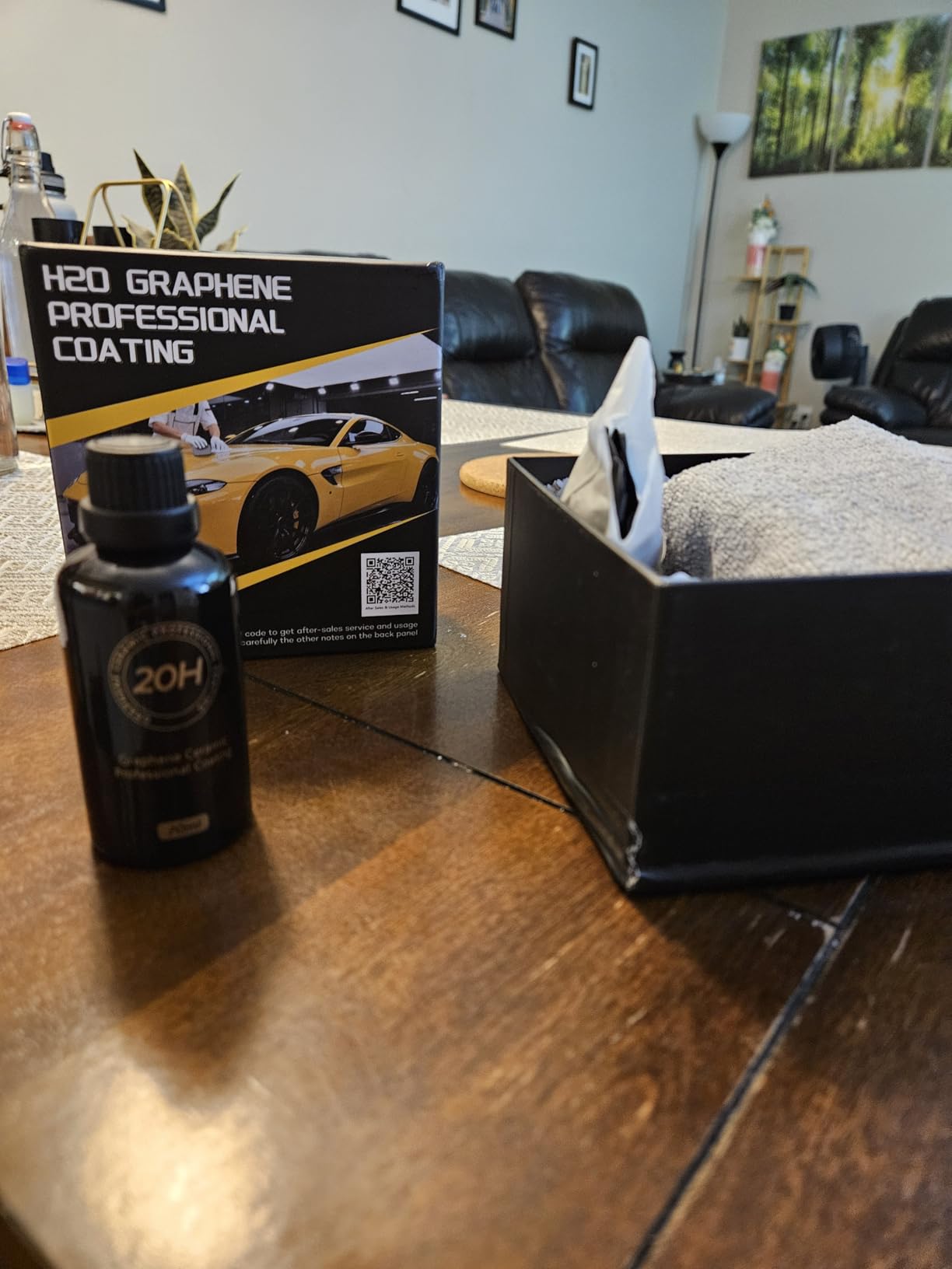 20H Graphene Ceramic Coating for Cars - 70ml, Professional Ceramic Coating | High Gloss Finish | Hydrophobic | Scratch & Protection | Easy To Use customer photo 2