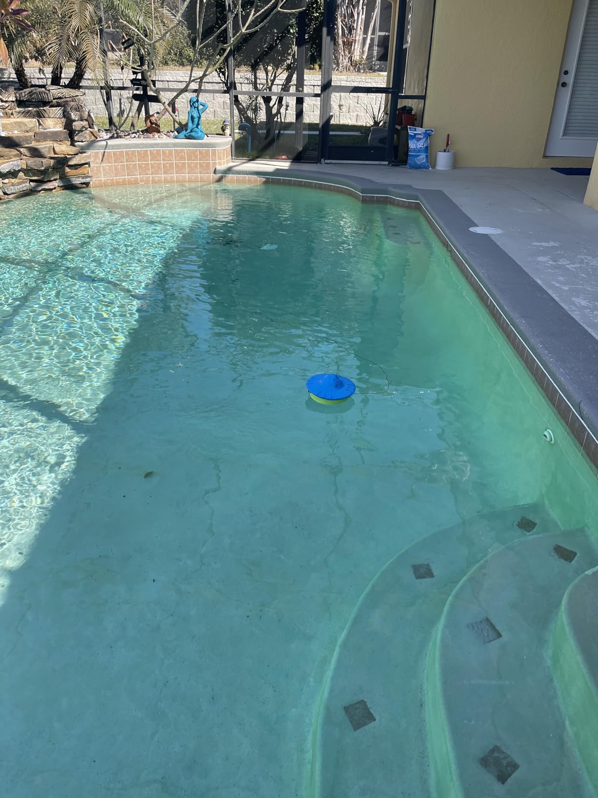 Pool Alarm, Floating Pool Safety Alarms for Inground & Above Ground Pools - Loud 110dB Alert, Adjustable Sensitivity, Protection for Kids & Pets (Blue+Black) customer photo 2