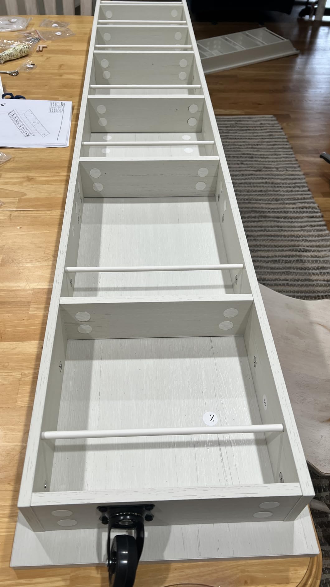 Craft Storage Cabinet with LED Lights - 72