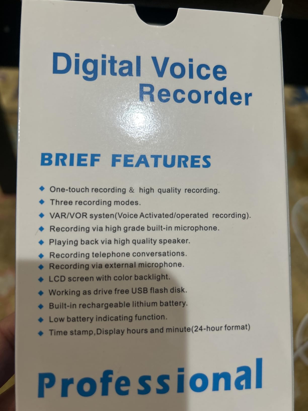 72GB Digital Voice Recorder - Xelarvex Voice Activated Recorder AI-Intelligent Noise Reduction, 4800 Hours Recording Device, Audio Recorder for Lectures/Interviews/Meetings customer photo 2