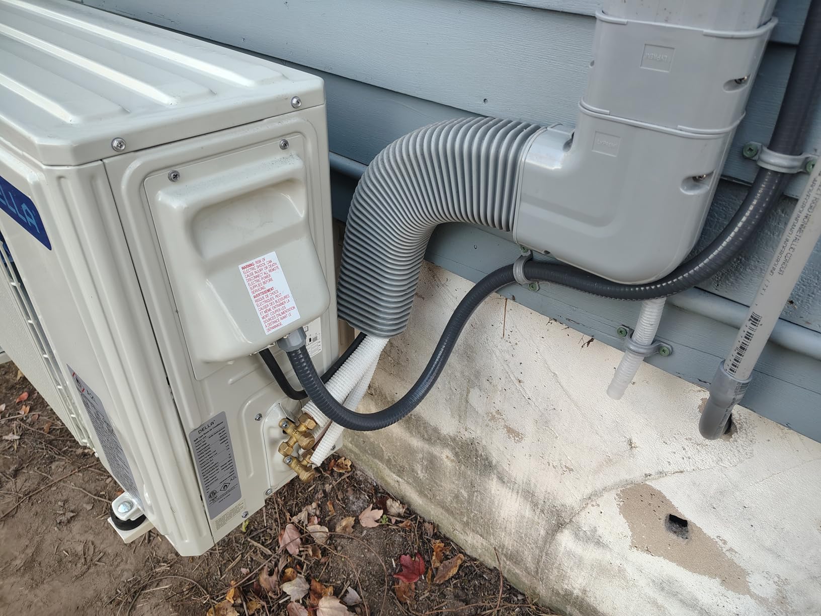 DELLA Serena Series 12000 BTU Mini Split AC, Energy Star 22 SEER2 115V, 1 Ton Inverter Heat Pump Ductless AC System for Rooms up to 550 Sq.Ft, WiFi & Alexa Control, Pre-Charged, 16.4ft Install Kit customer photo 1