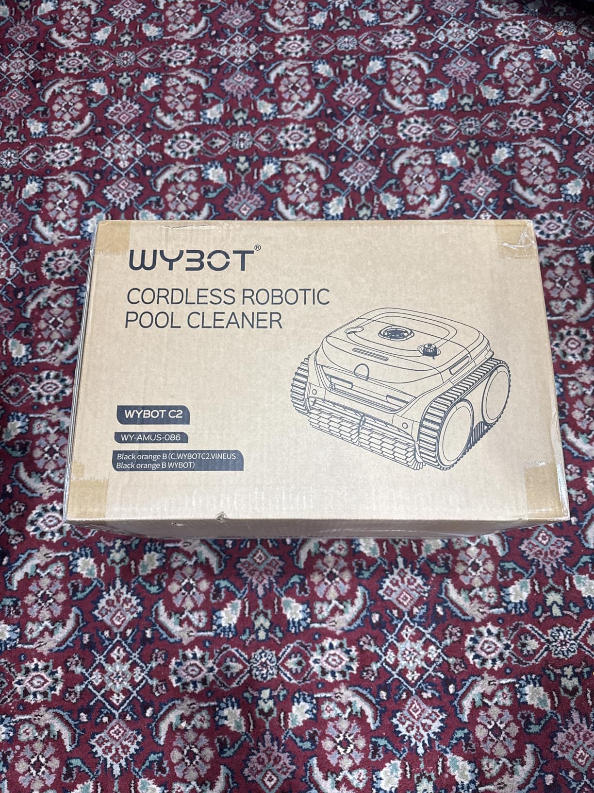 (2026 Upgraded) WYBOT C2 Cordless Robotic Pool Cleaner, Dual Filtration, Wall Climbing & Waterline Cleaning, App Scheduling, Smart Navigation, Pool Vacuum for Inground/Above Ground Pools-2152 Sq.ft customer photo 1
