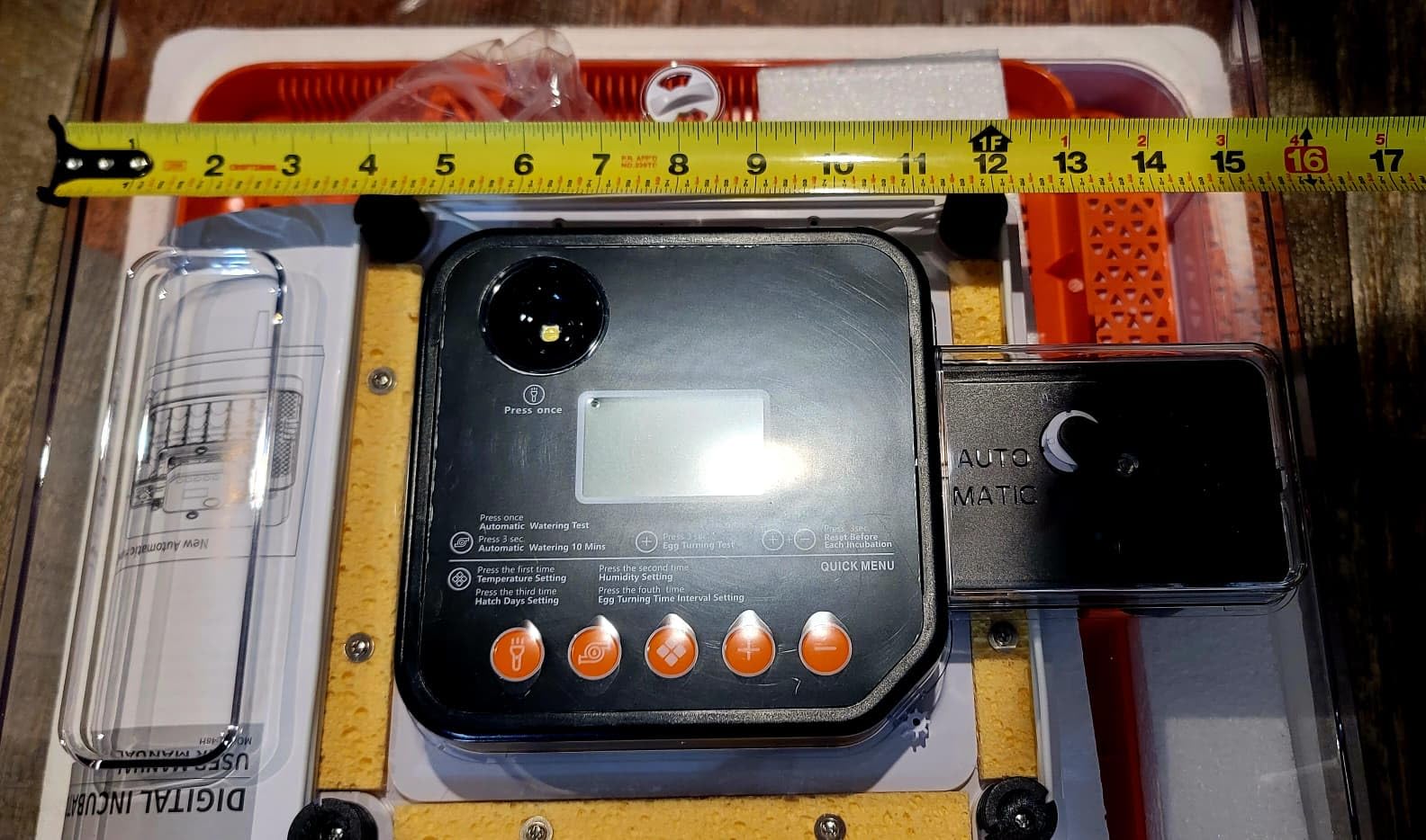 48 Egg Incubator for Hatching Eggs, Chicken Incubator with Auto Turner, Digital Temp & Humidity Control, Built-in Egg Candler & External Water Refill - for Hatching Chicks, Ducks, Quail, Goose Eggs customer photo 2