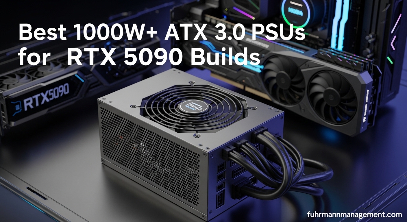 Best 1000W+ ATX 3.0 PSUs for RTX 5090 Builds