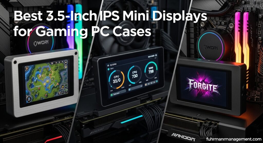 Best 3.5-Inch IPS Mini Displays for Gaming PC Cases