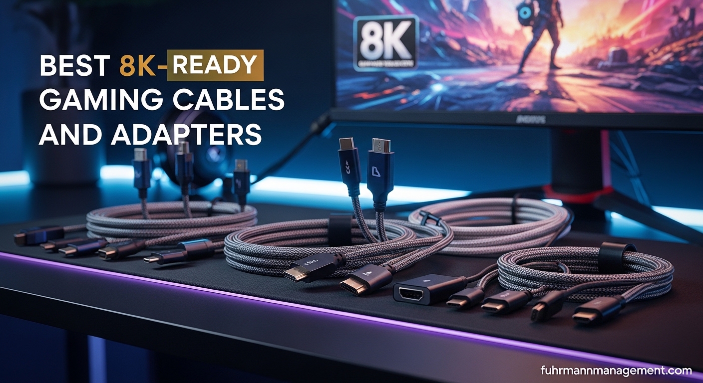 Best 8K-Ready Gaming Cables and Adapters