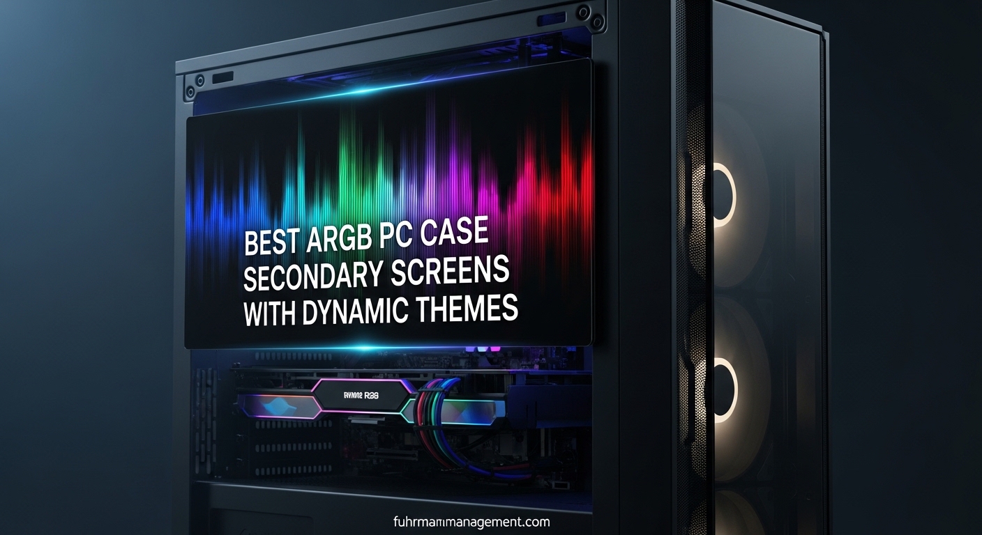 Best ARGB PC Case Secondary Screens with Dynamic Themes