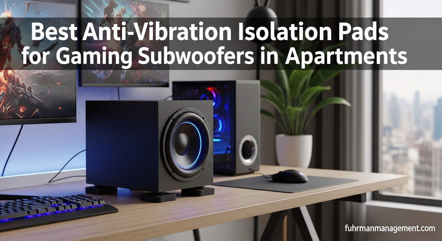 Best Anti-Vibration Isolation Pads for Gaming Subwoofers in Apartments