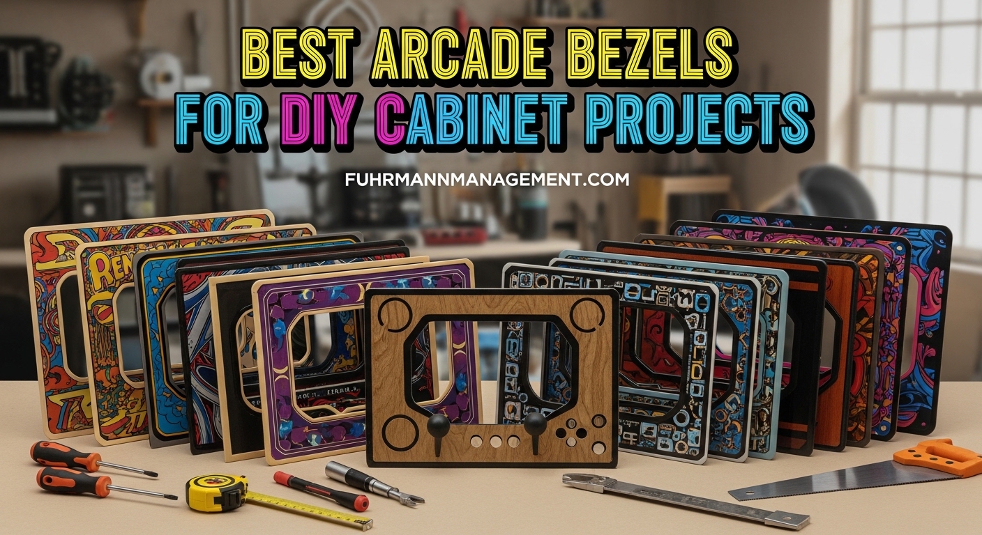 Best Arcade Bezels for DIY Cabinet Projects