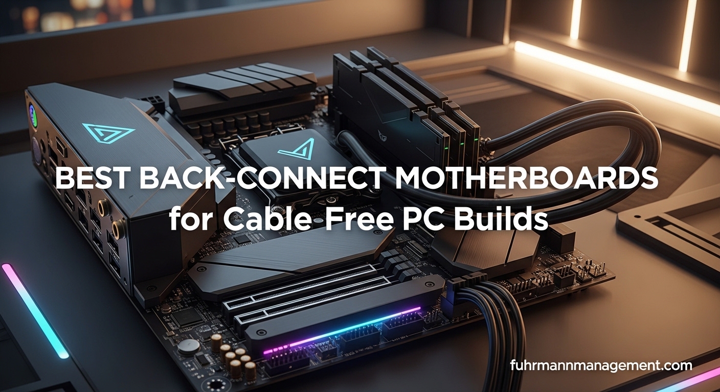 Best Back-Connect Motherboards for Cable-Free PC Build