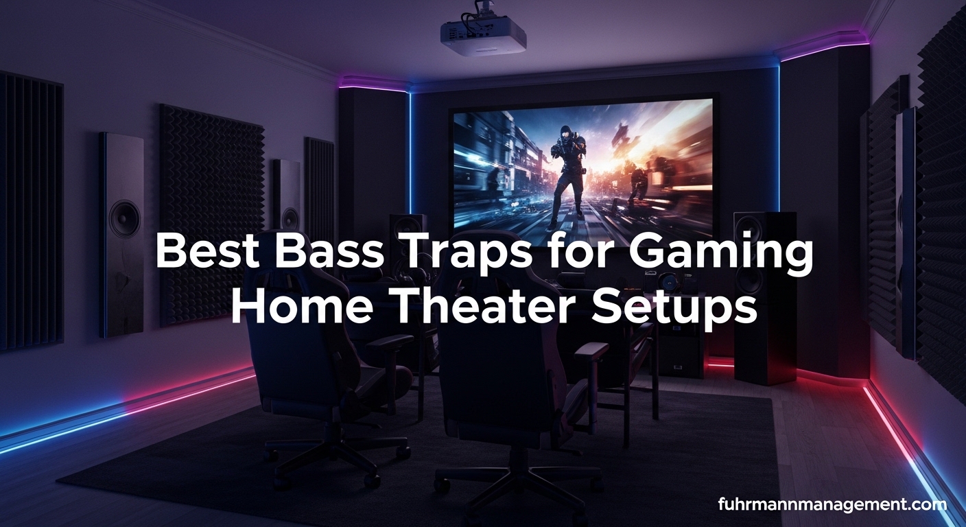 Best Bass Traps for Gaming Home Theater Setups