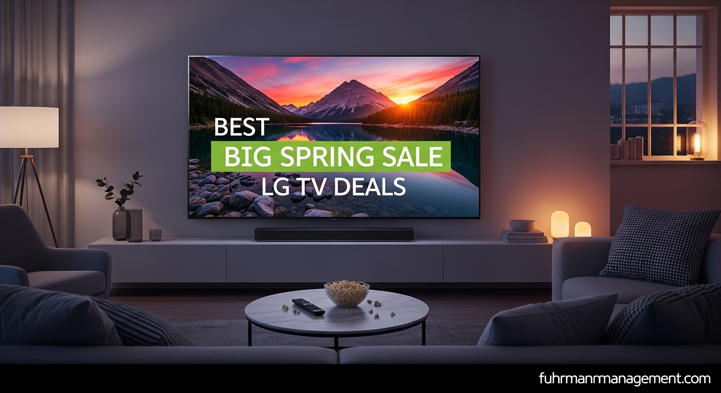 Best Big Spring Sale LG TV Deals