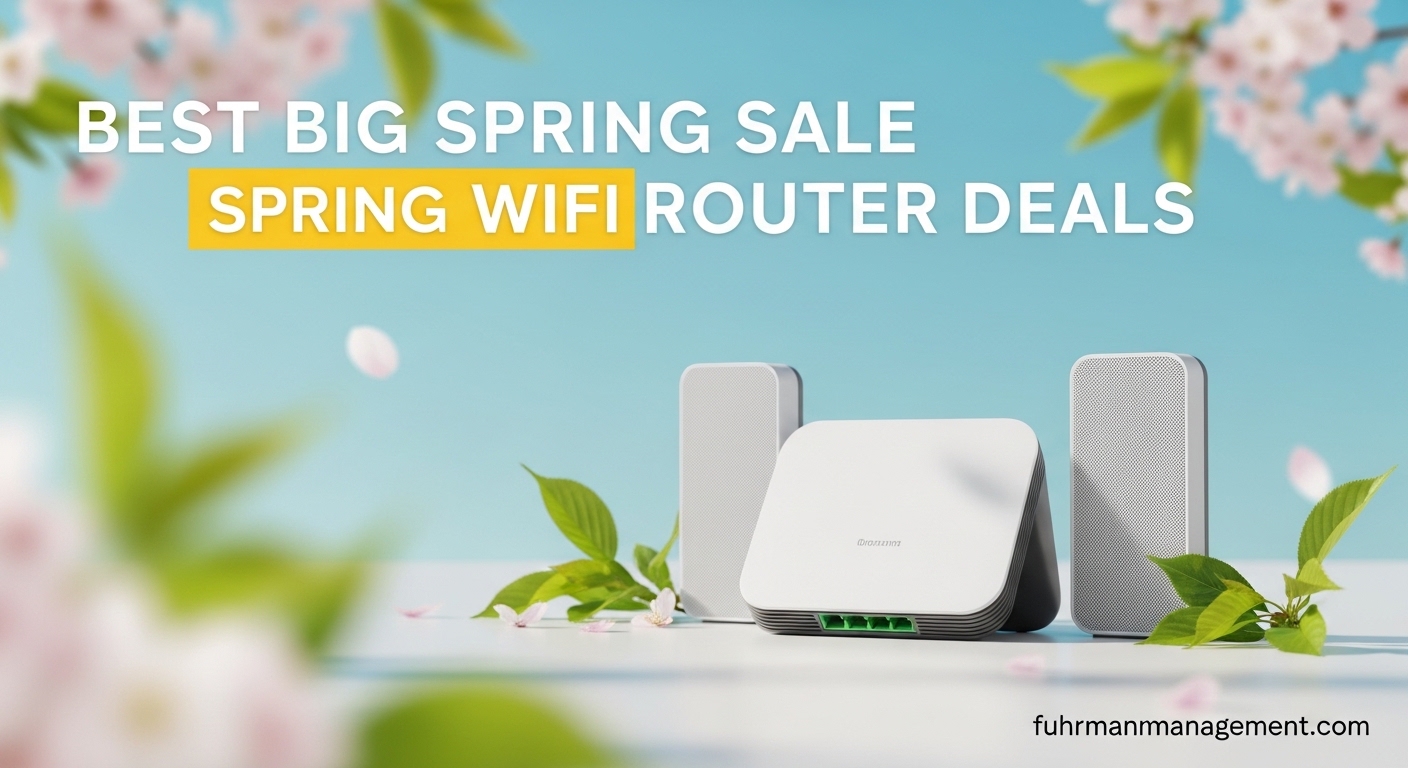 Best Big Spring Sale Mesh WiFi Router Deals