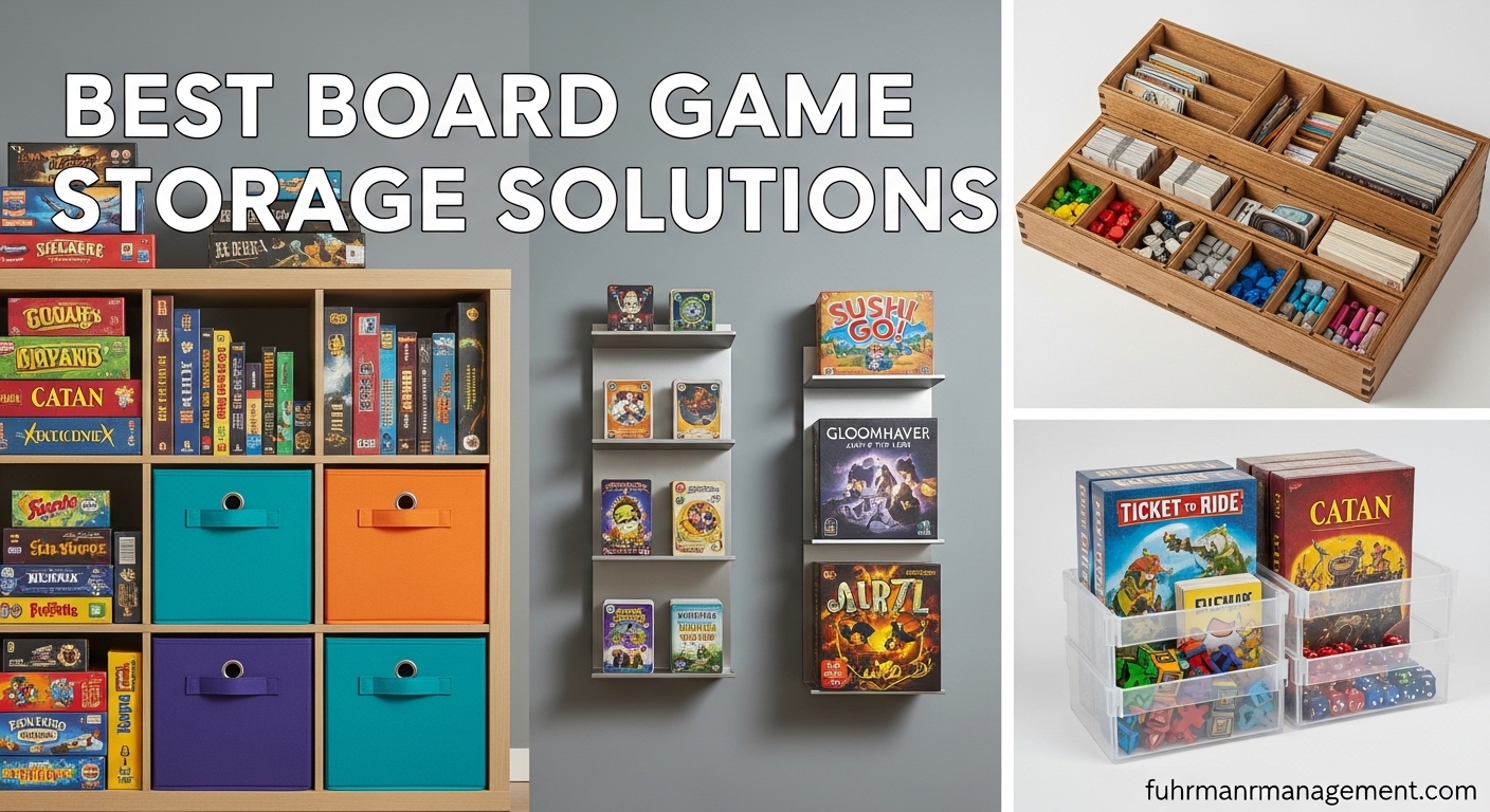 Best Board Game Storage Solutions