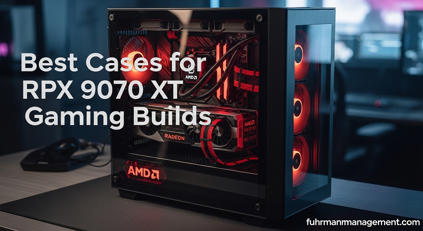 Best Cases for AMD RX 9070 XT