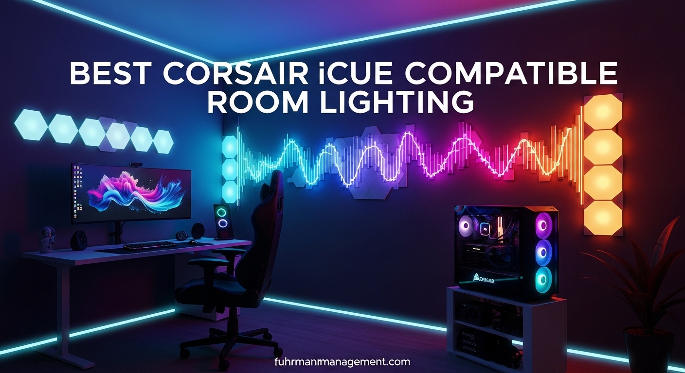 Best Corsair iCUE Compatible Room Lighting