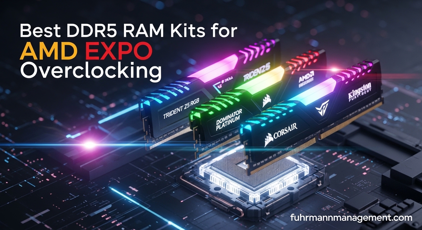 Best DDR5 RAM Kits for AMD EXPO Overclocking