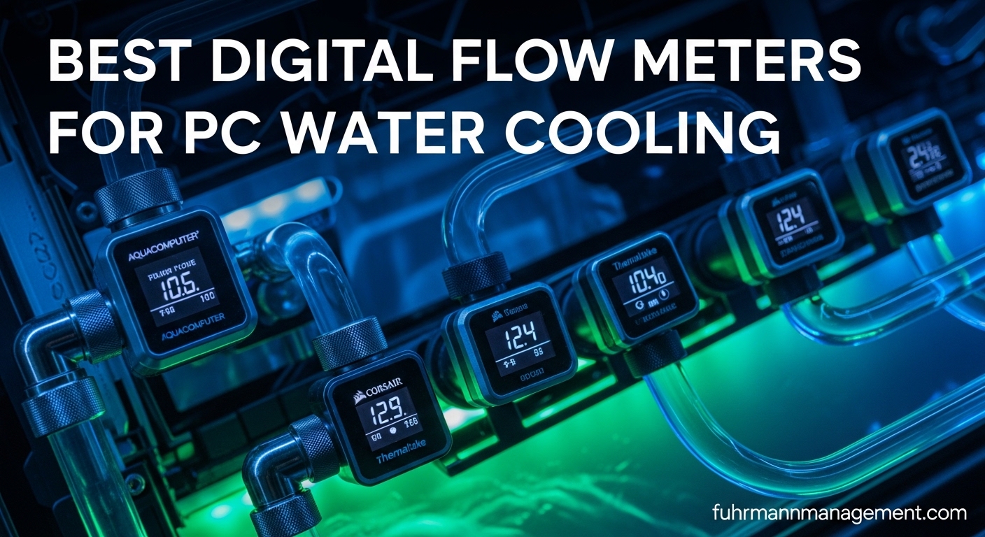 Best Digital Flow Meters for PC Water Cooling