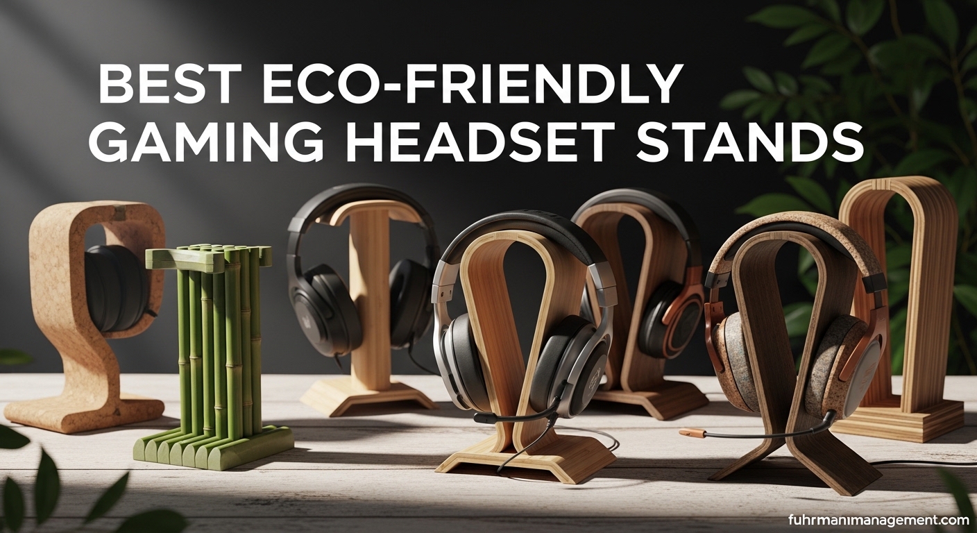 Best Eco-Friendly Gaming Headset Stands