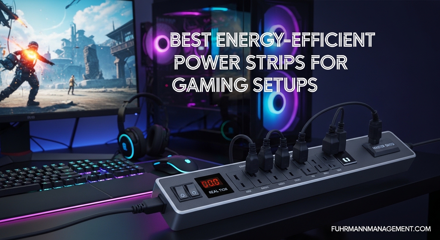 Best Energy-Efficient Power Strips for Gaming Setups