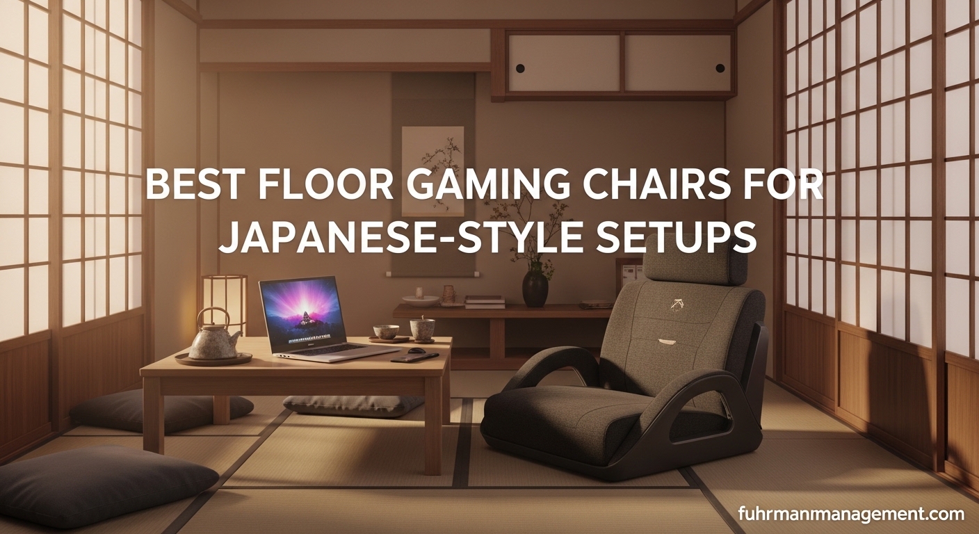Best Floor Gaming Chairs for Japanese-Style Setups