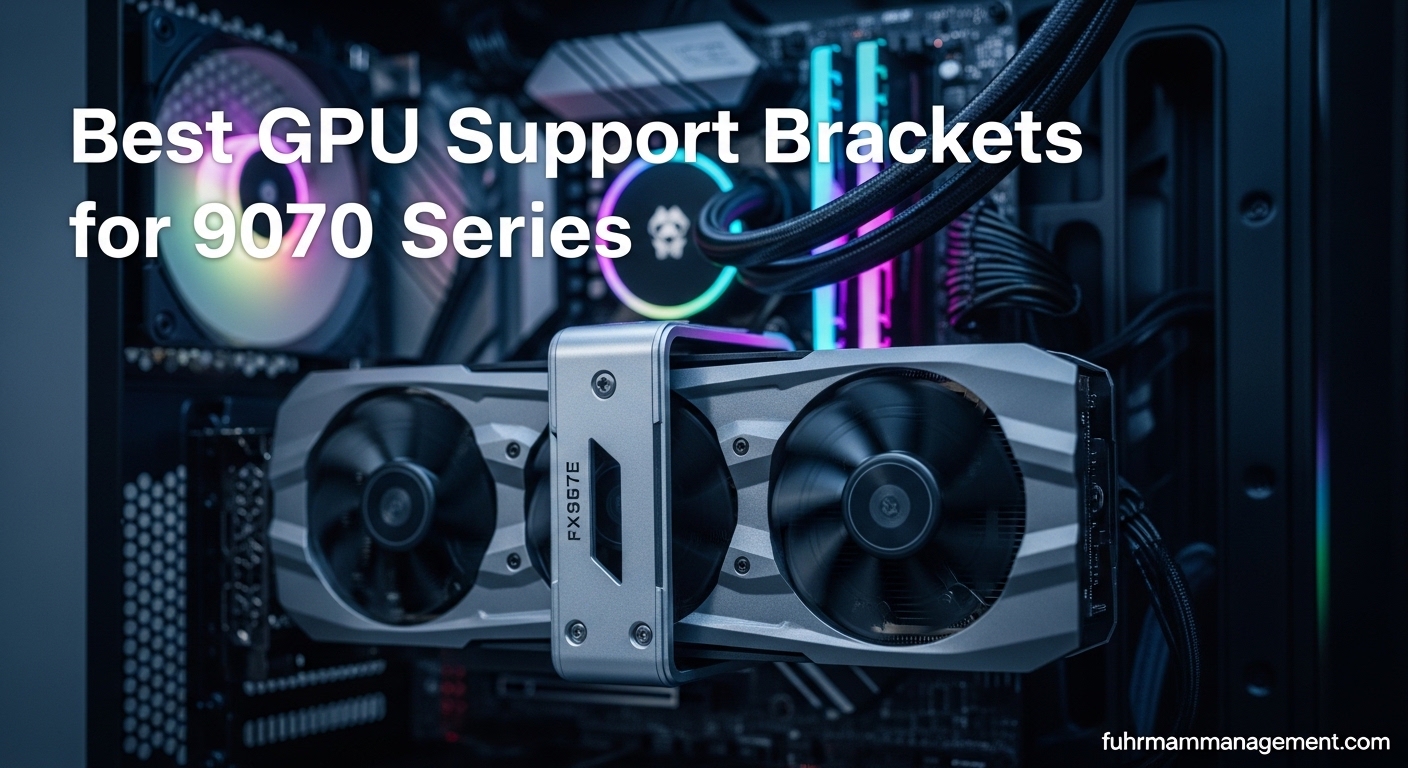 Best GPU Support Brackets for RX 9070 Series
