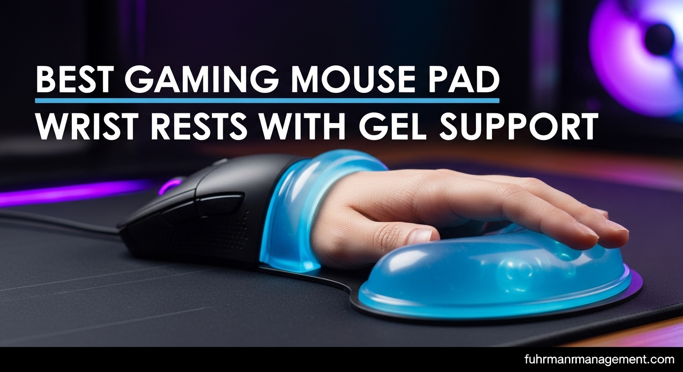 Best Gaming Mouse Pad Wrist Rests with Gel Support