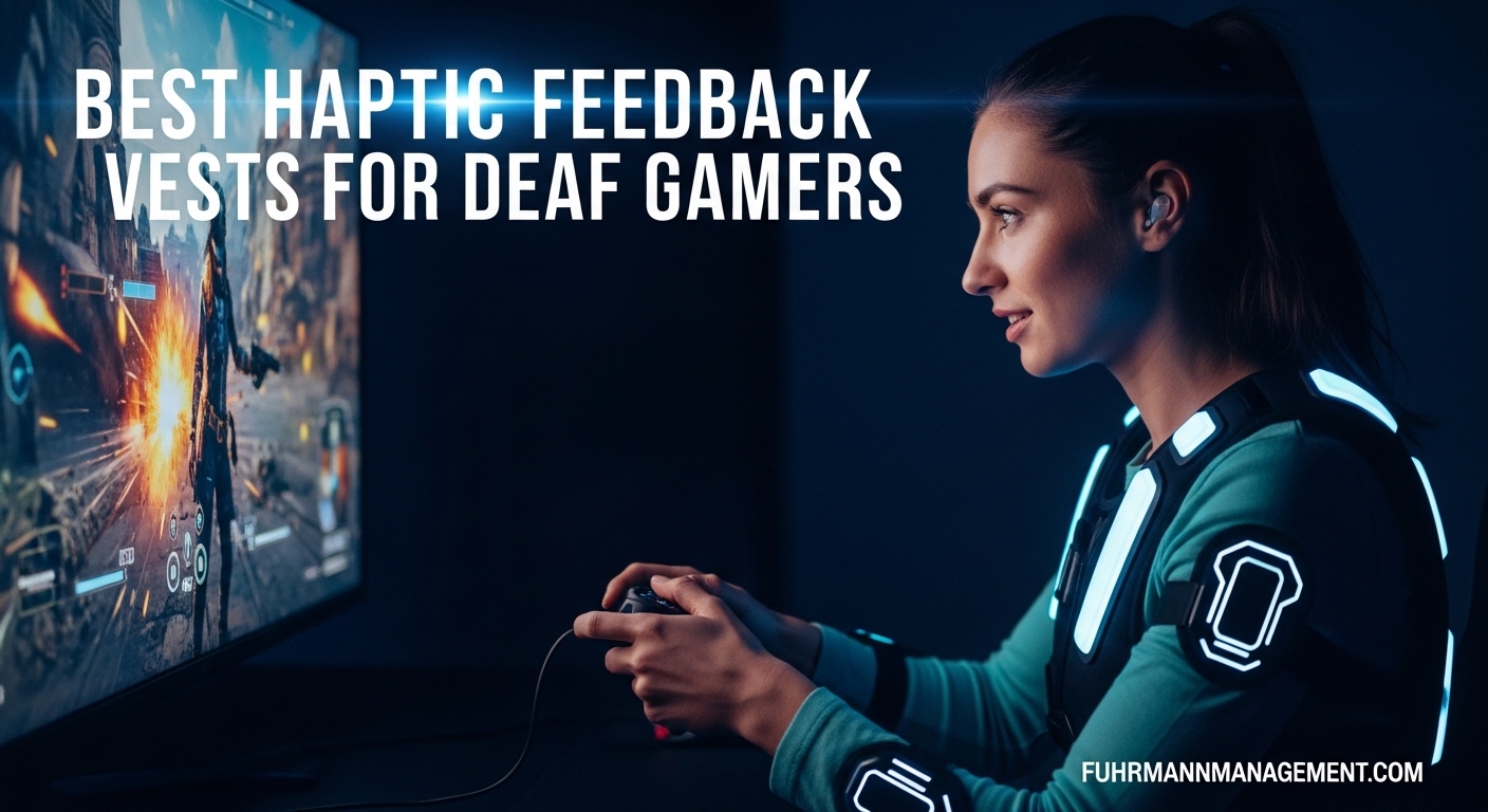 Best Haptic Feedback Vests for Deaf Gamers