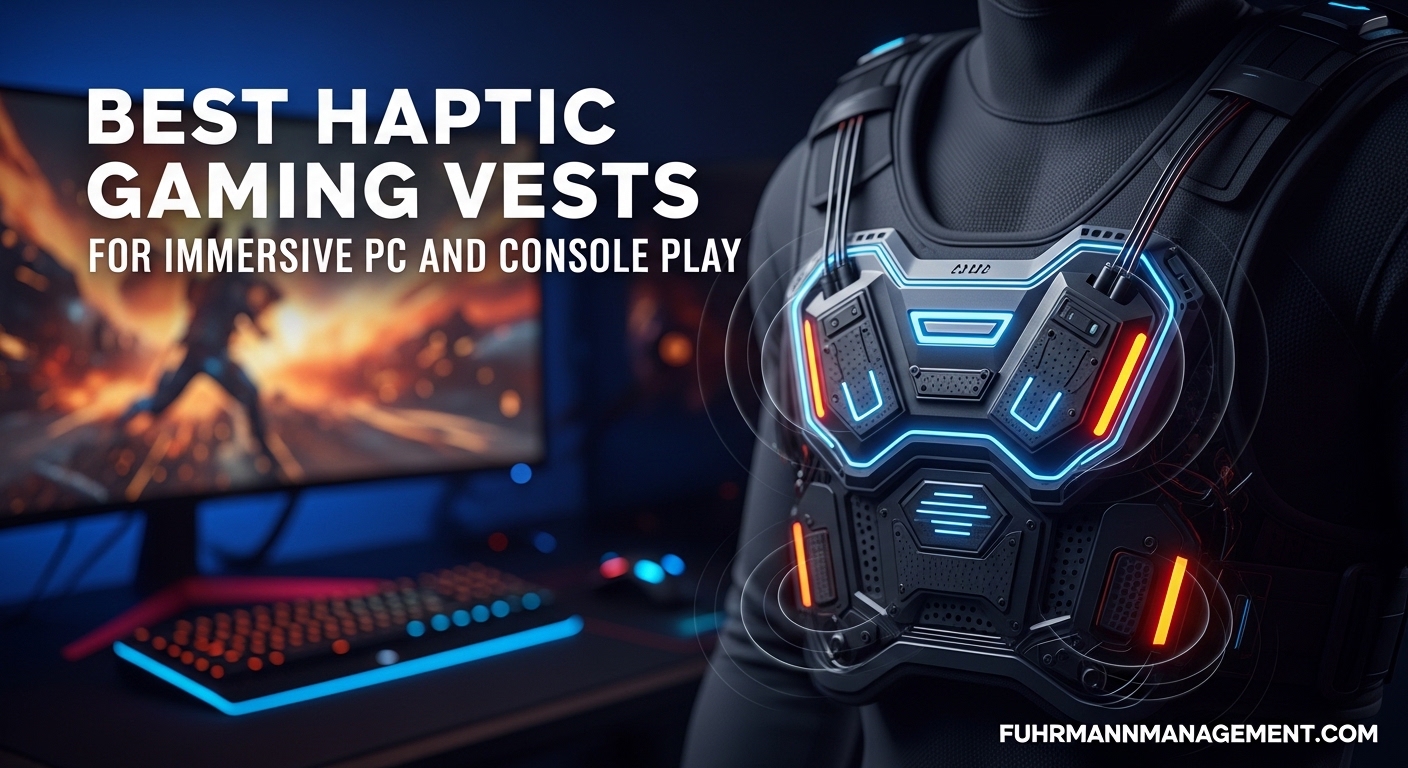 Best Haptic Gaming Vests for Immersive PC and Console Play