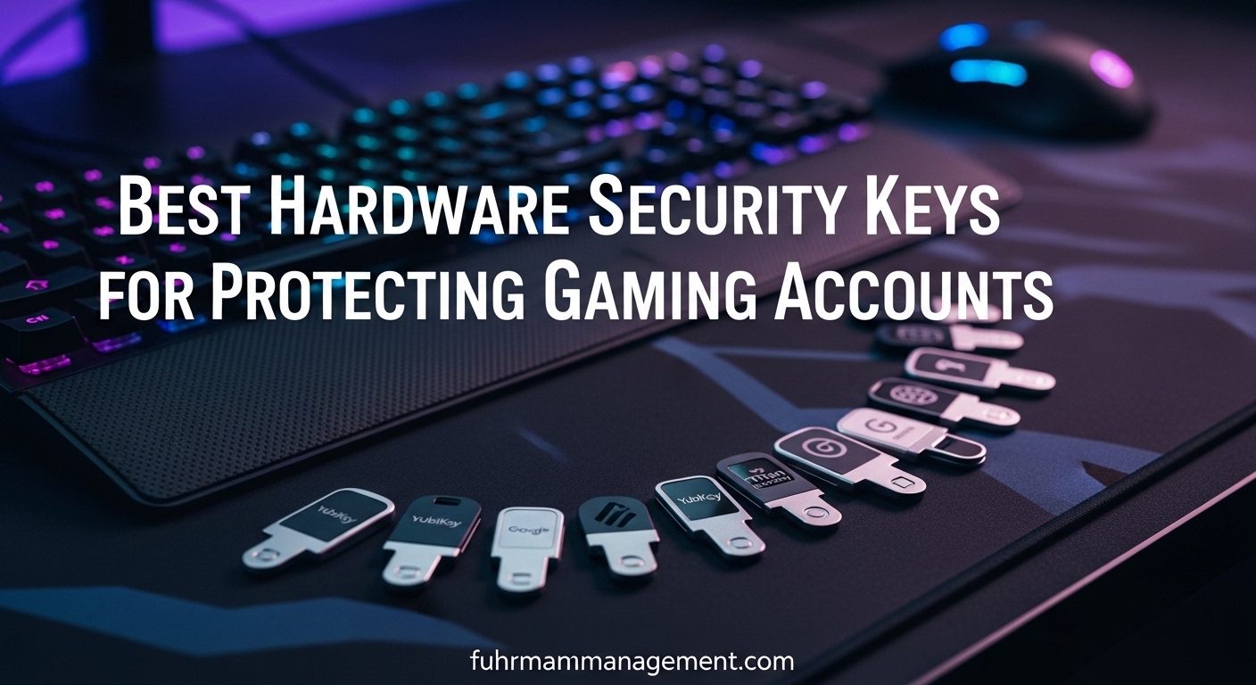 Best Hardware Security Keys for Protecting Gaming Accounts
